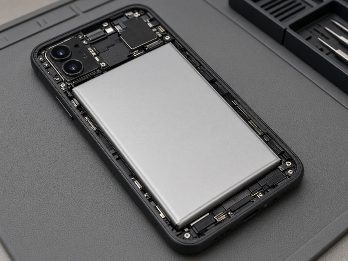 Device with healthy battery after in-house testing